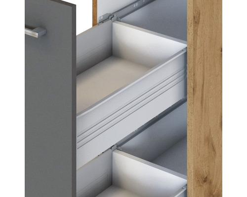 Výsuvná skrinka s niekoľkými zásuvkami