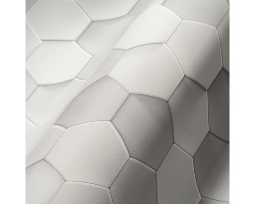 Stenové panely s klenutou šesťuholníkovou štruktúrou