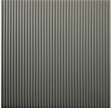 Nástenný panel s vertikálnymi drážkami