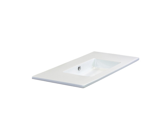 Obdĺžnikové umývadlo z keramiky