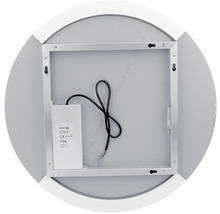 Guľaté zrkadlo do kúpeľne s LED osvetlením Nimco 60x60 cm ZP 16000RV-thumb-10 Guľaté zrkadlo do kúpeľne s LED osvetlením Nimco 60x60 cm ZP 16000RV-thumb-10