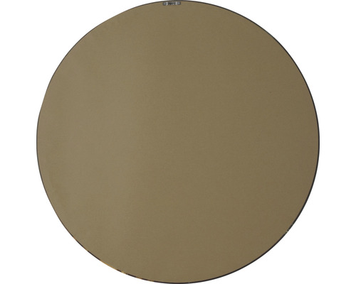 Zadná strana okrúhleho zrkadla so závesným zariadením