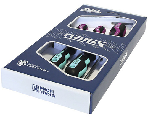 Sada náradia Narex v kartónovej krabici