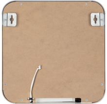 Zrkadlová skrinka Focco ORGANIZER MIRROR 35 x 11,4 x 35 cm sivá