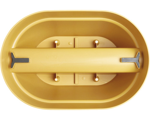 Plastový kvetináč zhora