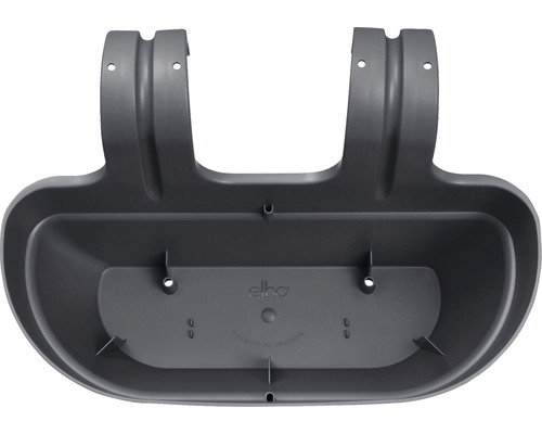 Plastový kvetináč na montáž na balkónové zábradlie