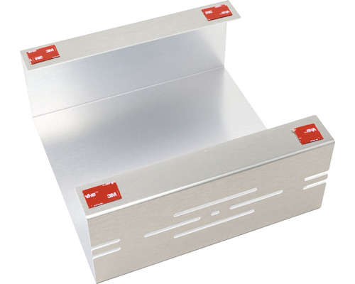 Kovový kanál s lepiacimi pásikmi na upevnenie