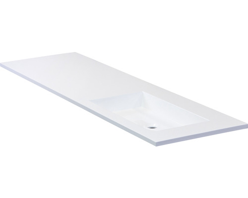 Umývadlová doska s integrovaným umývadlom