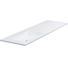 Doska umývadla s obdĺžnikovým umývadlom