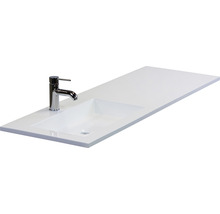 Umývadlová doska s umývadlom a batériou