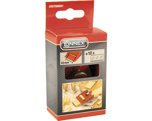 Balenie súpravy hoblíkov Connex s desiatimi hoblíkmi