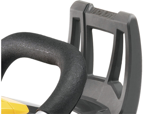 Rukoväť a nosná rukoväť nožníc na živý plot