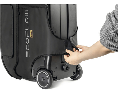 Ochranný kryt EcoFlow Pro sa pripevňuje ku generátoru