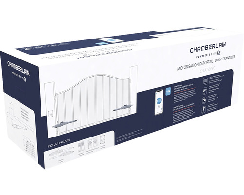 Balenie pohonu krídlovej brány Chamberlain