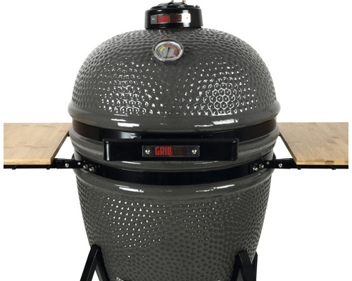 Keramický gril s bočnými stolíkmi