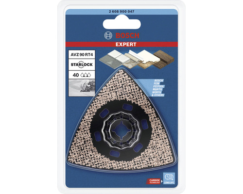 Brúsny list Bosch Expert AVZ 90 RT4 v Starlock dizajne, zrnitosť 40