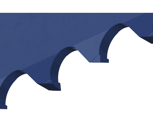 Niekoľko modrých oblúkov