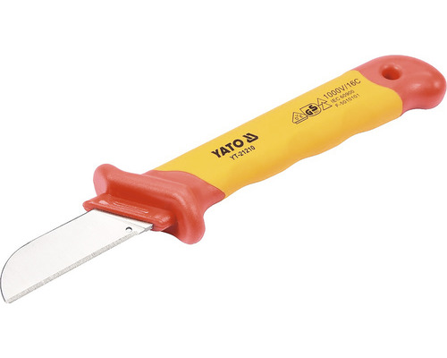 Nôž na káble Yato s izolovanou rukoväťou