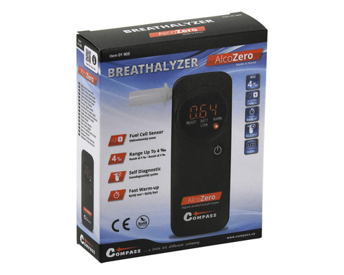 Alkohol tester AlcoZero v balení