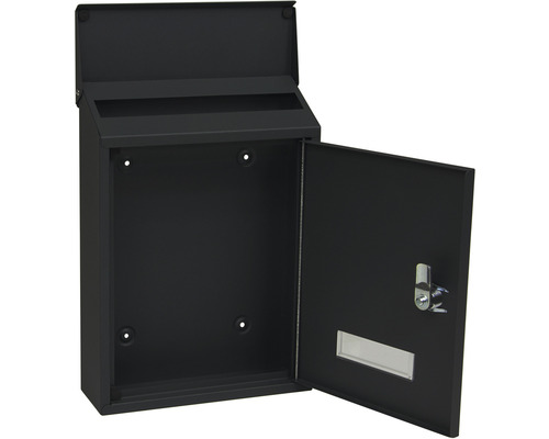 Otvorená poštová schránka na montáž na stenu