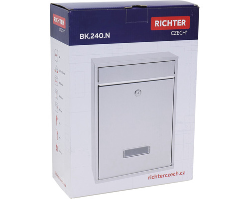 Balenie poštovej schránky Richter Czech
