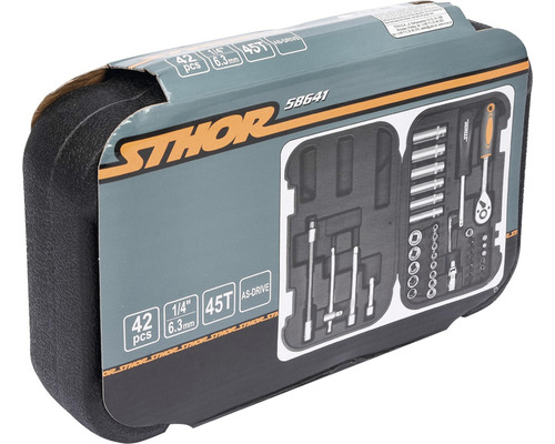 Sada náradia STHOR so 42-dielnou sadou náradia