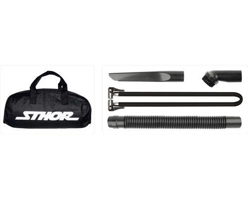 Sada príslušenstva k vysávaču s taškou a rôznymi tryskami