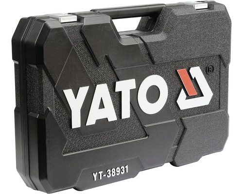 Čierny kufrík na náradie Yato s rukoväťou