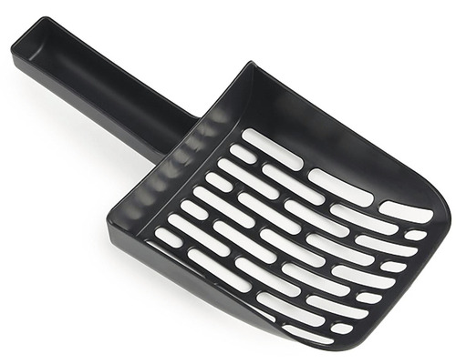 Plastová lopatka na mačacie stelivo s otvormi