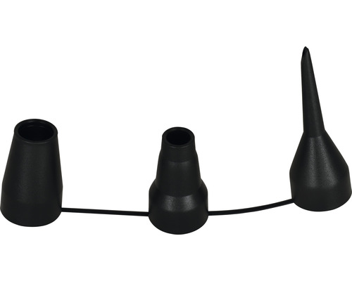 Tri tryskové nadstavce pre čistiace zariadenia