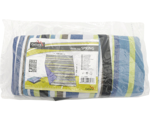 Balená pikniková deka SPRING značky Cattara, 150 x 150 cm