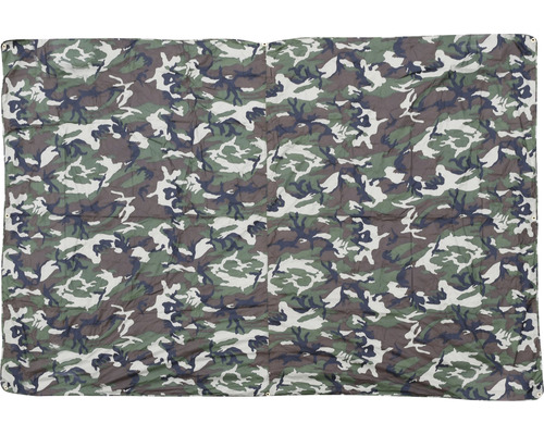 Fleecová deka s maskovacím vzorom