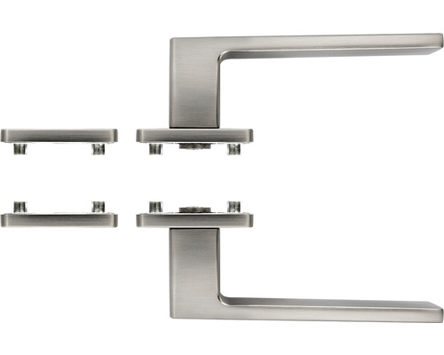 Súprava nerezových kľučiek s rozetami