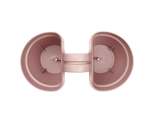 Dvojitý kvetináč na montáž na stenu