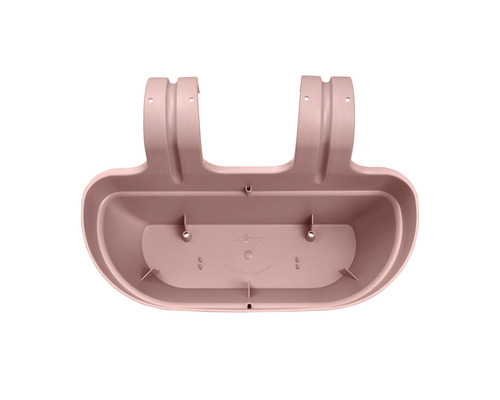 Plastový balkónový kvetináč na montáž na zábradlie