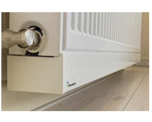 Detailný pohľad na radiátor s termostatickým ventilom