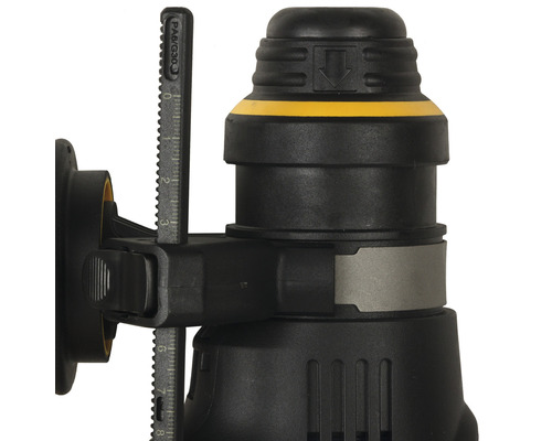 Detailný pohľad na vŕtačku s hĺbkovým dorazom