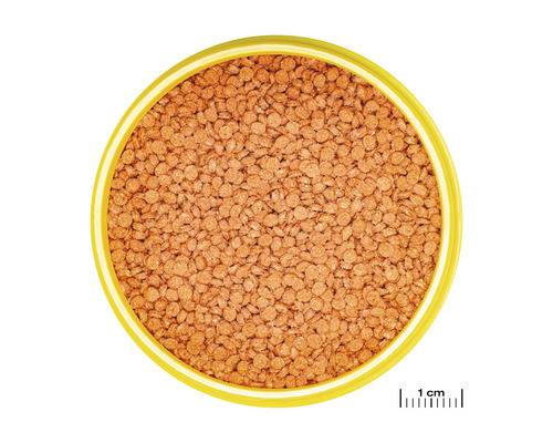 Granulované krmivo JBL ProNovo BITS GRANO M 250 ml CL Tablety krmiva pre ryby v žltej nádobe