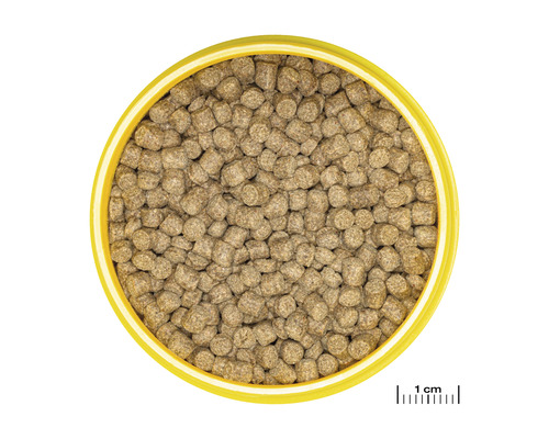 Granulované krmivo JBL ProNovo LOTL GRANO M 250 ml CLick Axolotl Pelety pre ryby v žltej nádobe