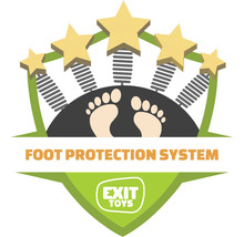 Symbol systému ochrany nôh