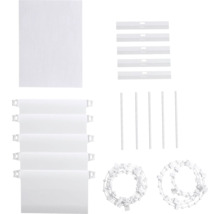 Jednotlivé diely pre vertikálne žalúzie