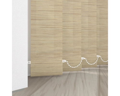 Vertikálna žalúzia z látky s ovládacou retiazkou na dekoráciu okien