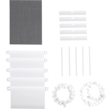 Komponenty pre rolovaciu sieť proti hmyzu na montáž na okná alebo dvere