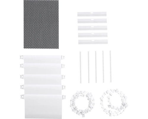 Komponenty pre rolovaciu sieť proti hmyzu na montáž na okná alebo dvere