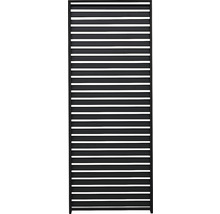 Zástena s horizontálnymi lamelami