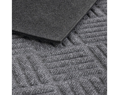 Rohožka s drážkovanou štruktúrou