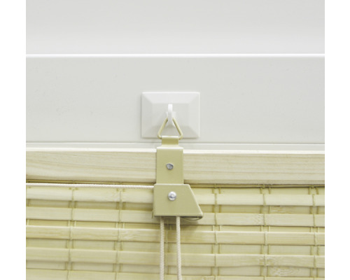 Detail bambusovej rolety s upevnením