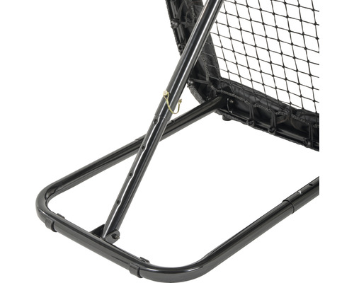 Detail bejzbalového odpaľovača s nastaviteľným rámom a sieťou