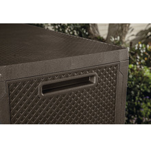 Detail úložného boxu s rukoväťou