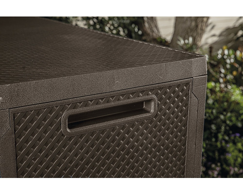 Detail úložného boxu s rukoväťou